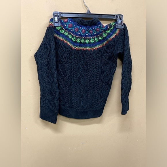 Polo by Ralph Lauren Kids Cotton Wool Nordic Fair Isle Sweater Size 6 - Picture 2 of 6